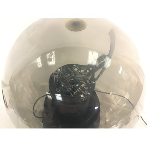 21A - Advertising: an extremely unusual I-ball opti-space globe, with electrical lead, standing approximat... 