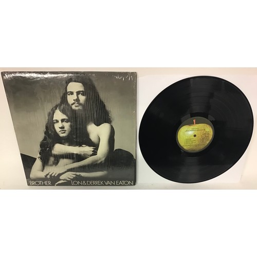 45 - LON AND DERREK VAN EATON  “BROTHER” APPLE LP VINYL RECORD. Found here in Ex condition we have this A... 