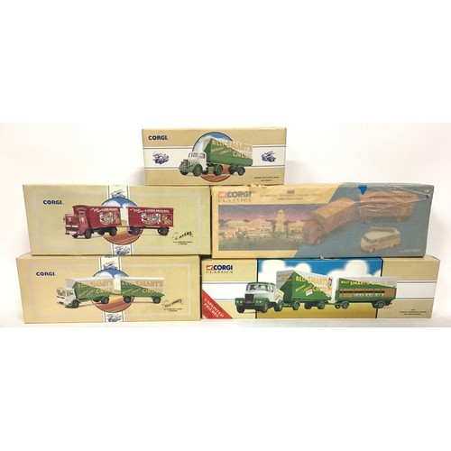 26 - Corgi Circus related models to include Billy Smarts Circus 97897 Scammell Highwayman & Trailers, 973... 