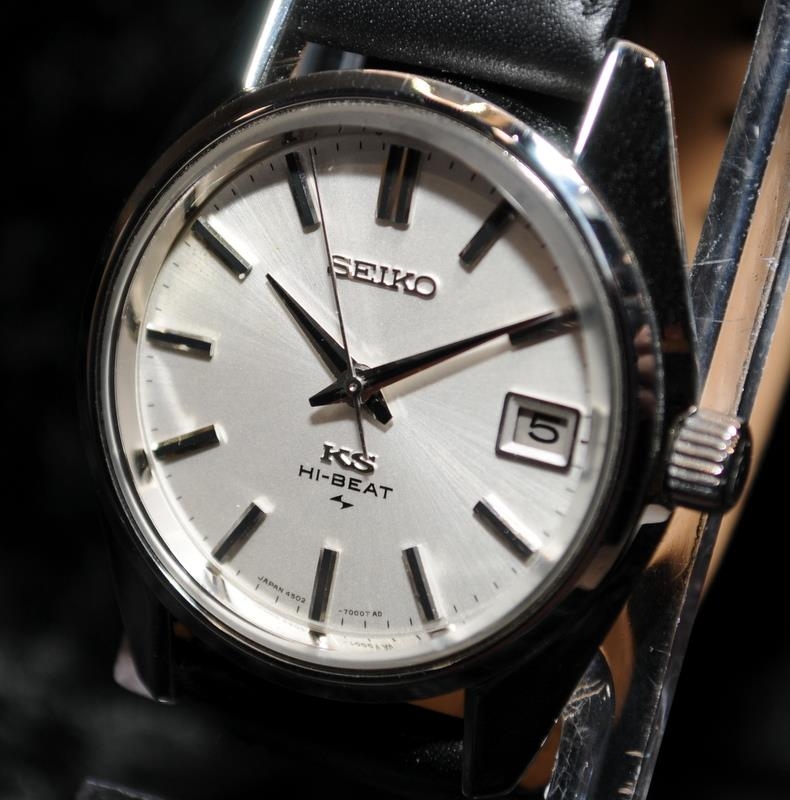 Quality vintage gents King Seiko manual wind watch model ref 4502