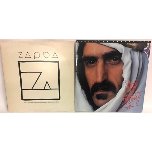 49 - 2 X FRANK ZAPPA VINYL LP RECORDS. Albums include - ‘Ship Arriving Too Late To Save A Drowning Witch’... 