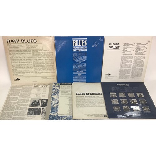 83 - COLLECTION OF 7 VARIOUS ARTIST BLUES ALBUMS. To include titles - This Is Blues - Blues At Sunrise - ... 