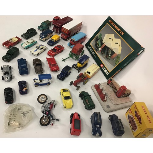 116 - Collection of unboxed diecast models to include Dinky Supertoys Horse truck, 492 Loudspeaker trucks,... 