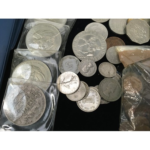 125 - Collection of assorted GB coinage to include commemorative crowns.