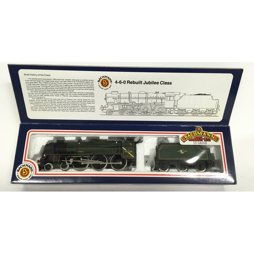 160 - Bachmann OO gauge 31-251 4-6-0 Rebuilt Jubilee Class locomotive 45736. Appears Near Mint in generall... 