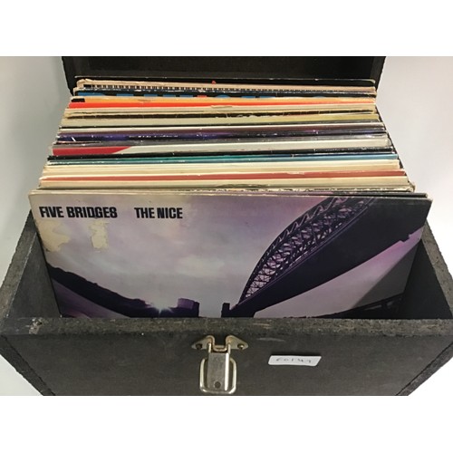 362 - BOX OF ROCK / POP & EASY LISTENING VINYL ALBUMS. Various artists in this box to include - Bruce Spri... 