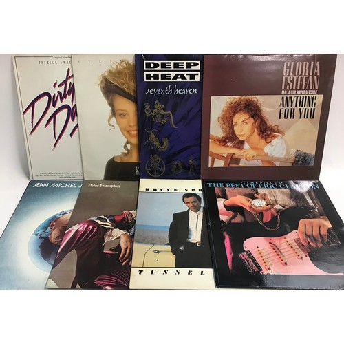 362 - BOX OF ROCK / POP & EASY LISTENING VINYL ALBUMS. Various artists in this box to include - Bruce Spri... 