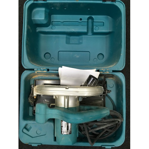 168 - makita 5704r circular saw in case.