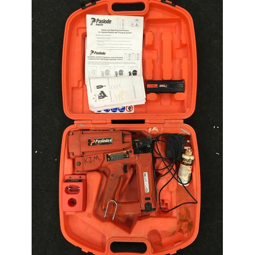 173 - Paslode Impulse nail gun in case