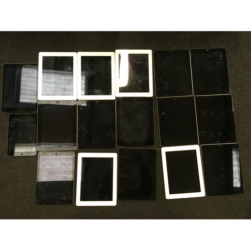 170 - A collection of Apple ipads.