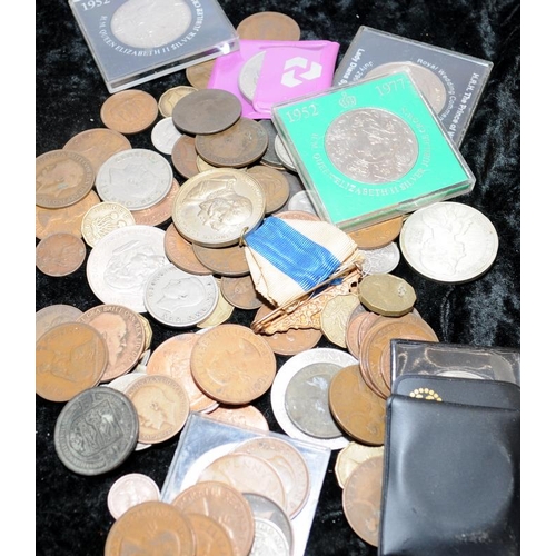 71 - Box containing a collection of GB coins (5)