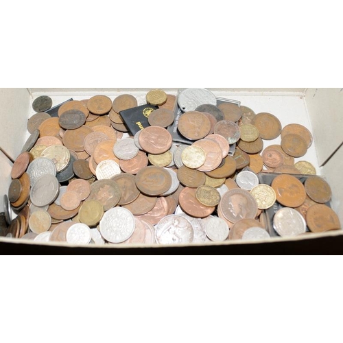 71 - Box containing a collection of GB coins (5)