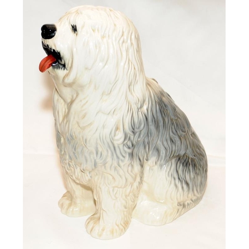 263 - Beswick large Dulux Old English Sheepdog approx 30cms tall