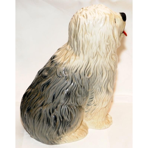 263 - Beswick large Dulux Old English Sheepdog approx 30cms tall