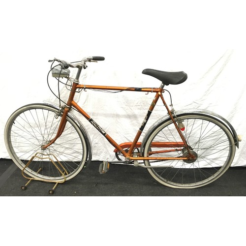 Raleigh frame online size