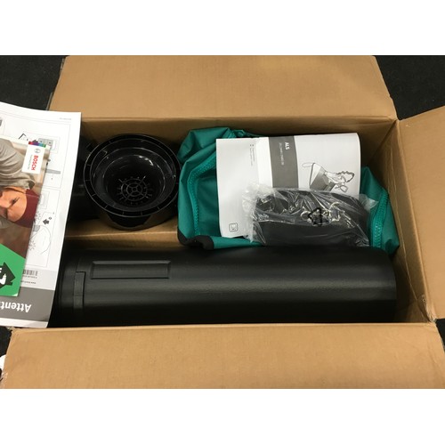 179 - Bosch LAS 2500 corded garden vacuum in box.