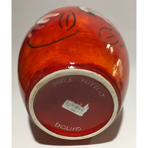 7 - Poole Pottery living glaze Daisy large ginger jar & cover 12.5