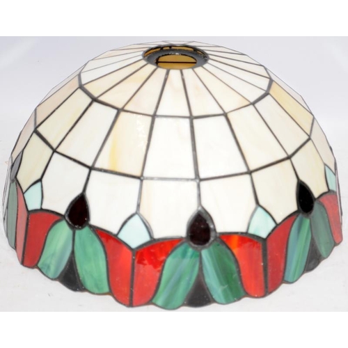 319 - Four Tiffany style lamp shades