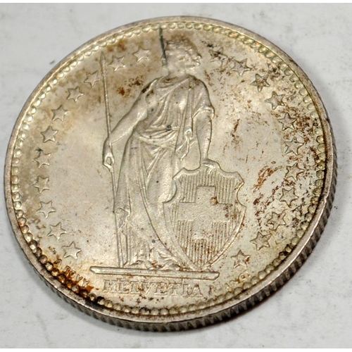 47 - Swiss 1911 2 franc