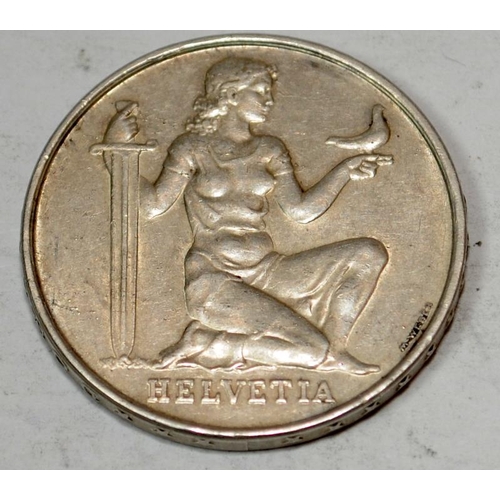 50 - Swiss 1936 5 franc