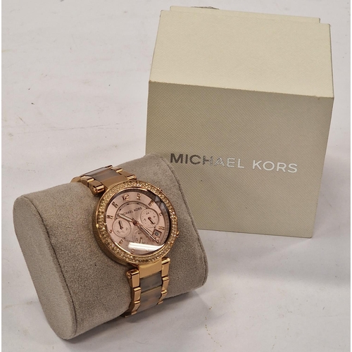 428 - A Michael Kors wristwatch in box.