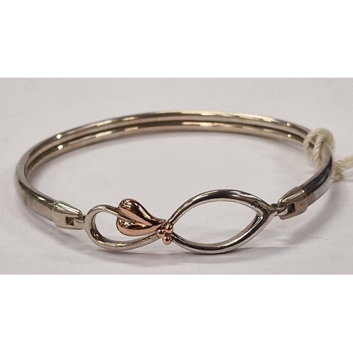 417 - A Clogau Welsh gold/silver bracelet