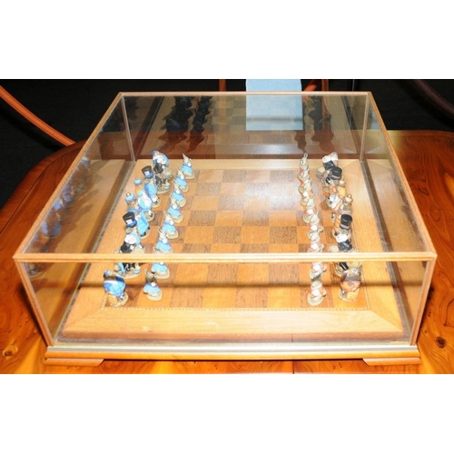 6 - Super quality Alice in Wonderland chess set from Studio Anne Carlton. Hand crafted and individually ... 