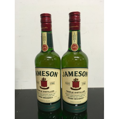 9 - Two 700ml bottles of Jameson Irish Whiskey (4)