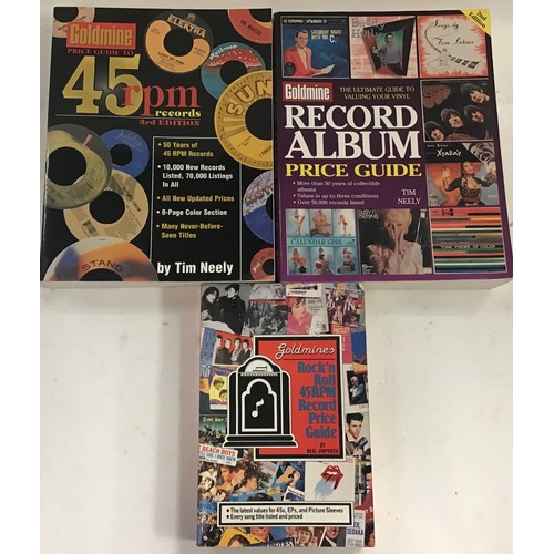 631 - 3 U.S.A. GOLDMINE RECORD PRICE GUIDES. Great books from Goldmine for looking up singles and albums t... 