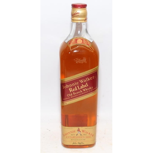 15 - 1lt bottle Johnnie Walker Red Label Scotch Whisky