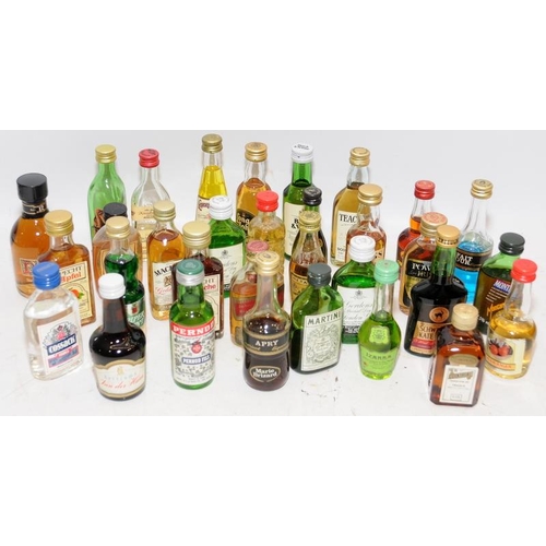 30 - A large collection of Spirits miniatures including boxed sets. All seals intact, any low levels due ... 