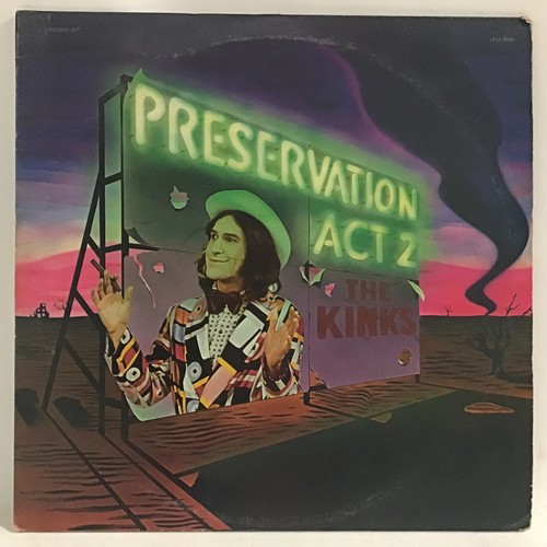 64 - THE KINKS 'PRESERVATION ACT 2' VINYL DOUBLE LP RECORD. Nice sought after copy of The Kinks - Preserv... 