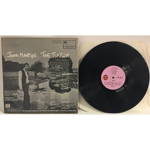 5 - JOHN MARTYN 'THE TUMBLER' 12'' VINYL LP. Found here on a Rare 1st UK pressing with pink Island 'Eye'... 