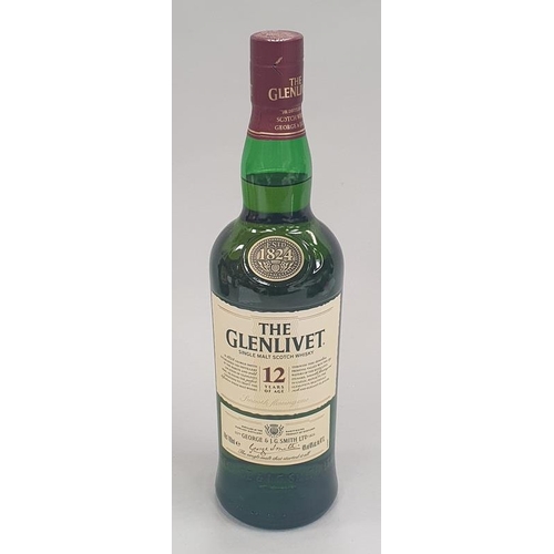 42 - The Glenlivet 12Y Single Malt Scotch Whisky 70cl.