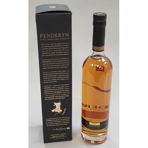 44 - Penderyn Single Malt Welsh Whisky 70cl boxed.