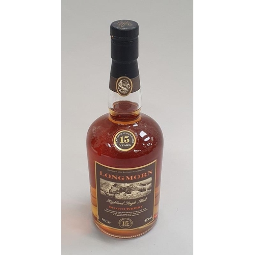 47 - Longmorn 15Y highland Single Malt Scotch Whisky 70cl.