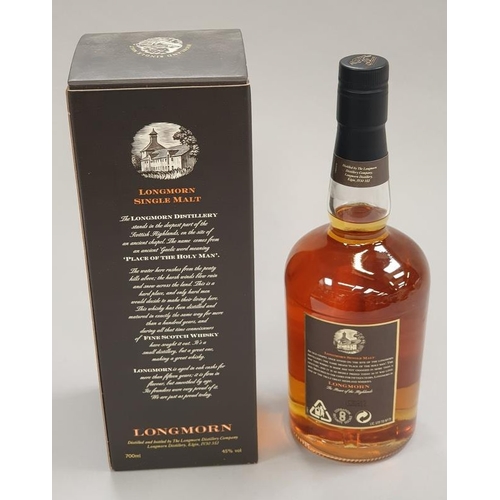 52 - Longmorn 15Y highland single malt scotch whisky 70cl boxed.