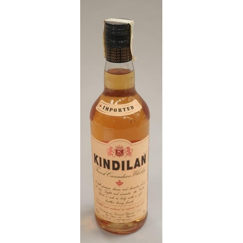 60 - Kindilan Finest Canadian Blended Whisky 70cl.