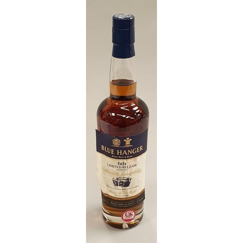 62 - Blue Hanger 6th Limited Release blended malt scotch whisky 70cl.