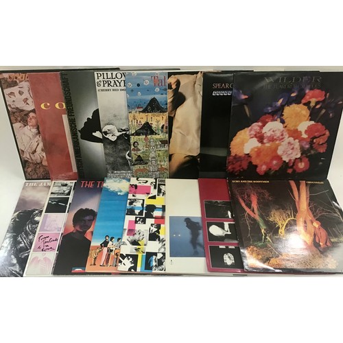 70 - SELECTION OF POST PUNK / NEW WAVE LP RECORDS. Artists here include The Jam - Echo & The Bunnymen - S... 