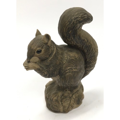 59 - Poole Pottery stoneware large squirrel 7.6