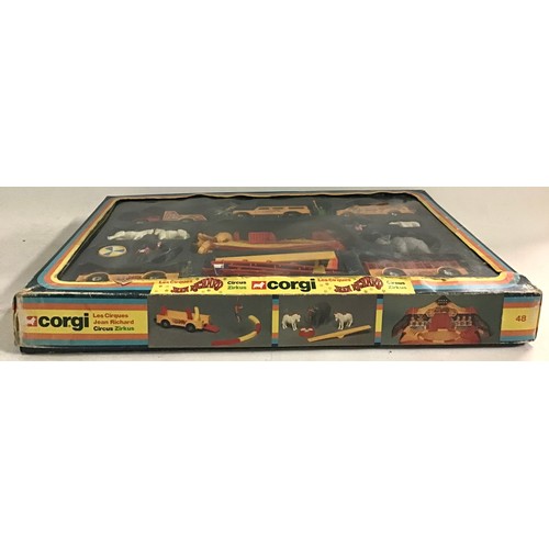 50A - Corgi No 48 ‘Les Cirques Jean Richard circus’. This is a Rare vintage collectible boxed set. Appears... 