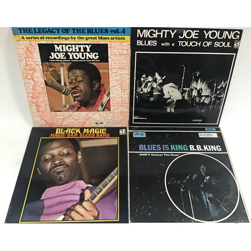 68 - SOME NICE RARE BLUES ALBUMS. Artist’s here include - B.B. King - John Lee Hooker - Black Magic - Mig... 