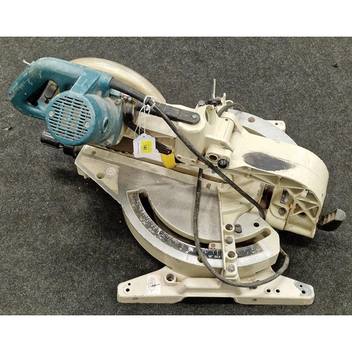 149 - A Makita chop saw.(12)