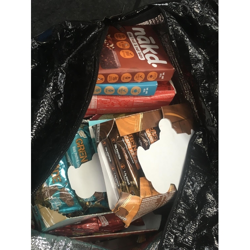 119 - Bag of protein bars. (H103)