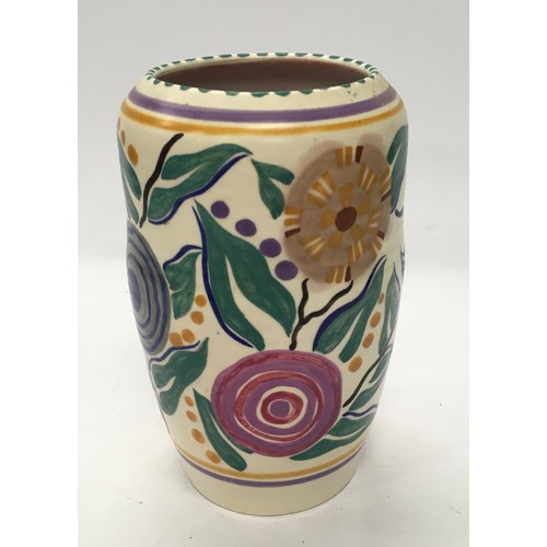 81 - Poole Pottery shape 868 GS pattern vase 7.5