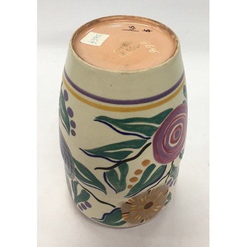 81 - Poole Pottery shape 868 GS pattern vase 7.5