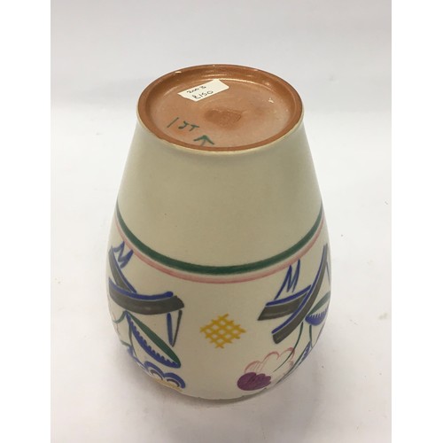 82 - Poole Pottery Carter Stabler Adams shape 336 JT pattern vase 7