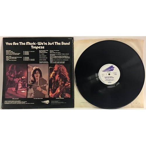 40 - TRAPEZE VINYL ALBUM ‘YOU ARE THE MUSIC...WE'RE JUST THE BAND’. Threshold LP THS-8 from 1972. Artists... 