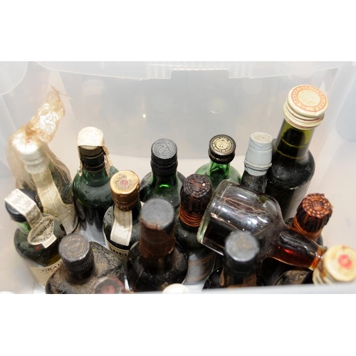 28 - Very large quantity of mostly unopened spirits miniatures